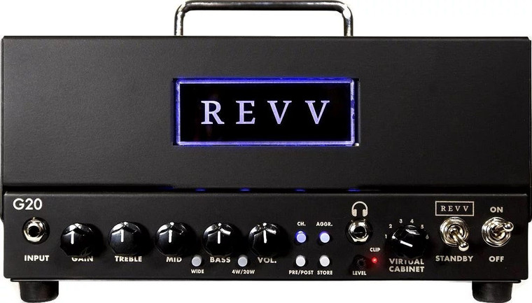 REVV  G20 Lunchbox  High-Gain All-Tube Amp w/ Built-in Torpedo Reactive Load Black  Guitar World Qld Ph 07 55962588