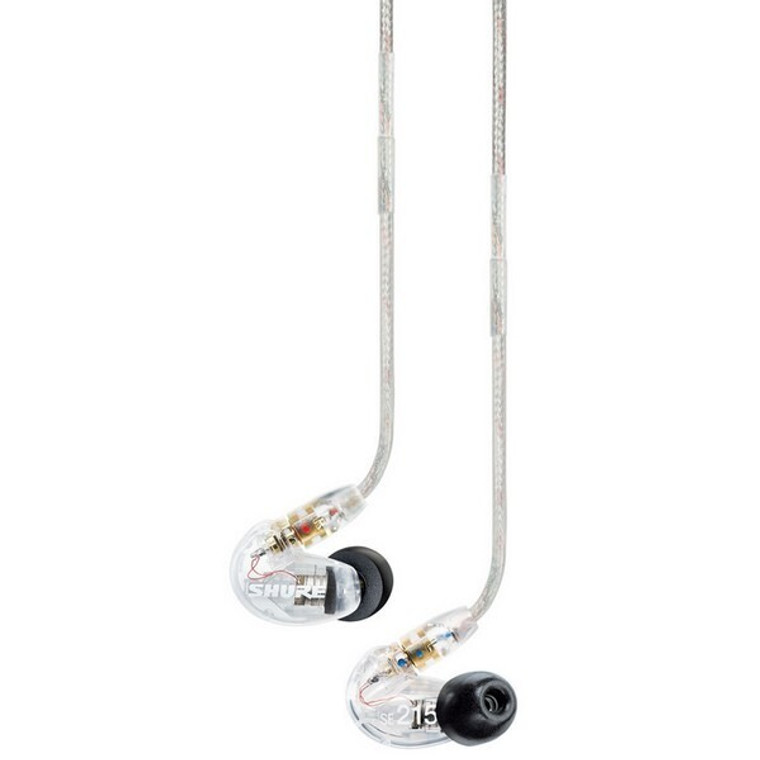 Shure SE215CL Pro Sound Isolationg Earphones Guitar World Qld Ph 07 55962588