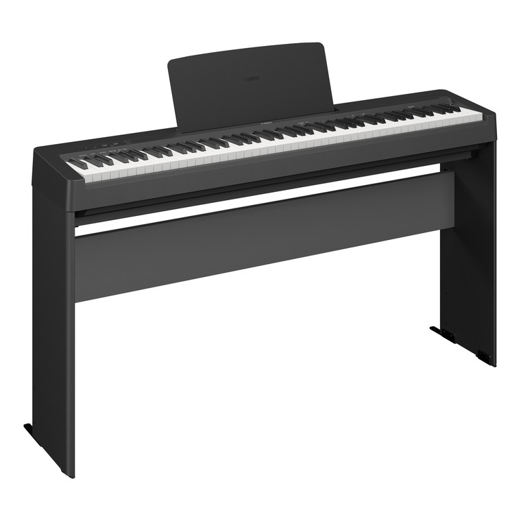 Yamaha P225B digital piano, front view