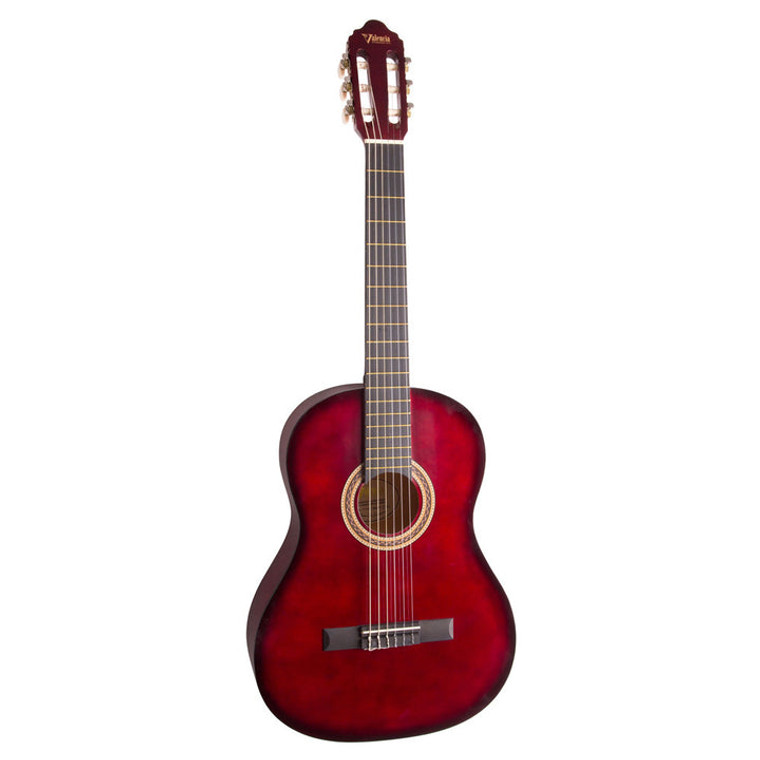 Valencia VC103 Classical Guitar Red