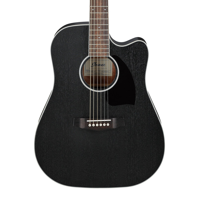 Ibanez PF16MWCEWK Electro Acoustic Guitar Weathered Black Open Pore
