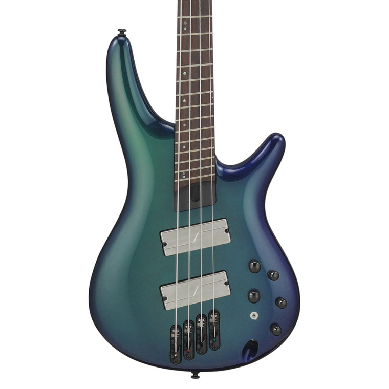 Ibanez SRMS720BCM 4 String Electric Bass Guitar Blue Chameleon