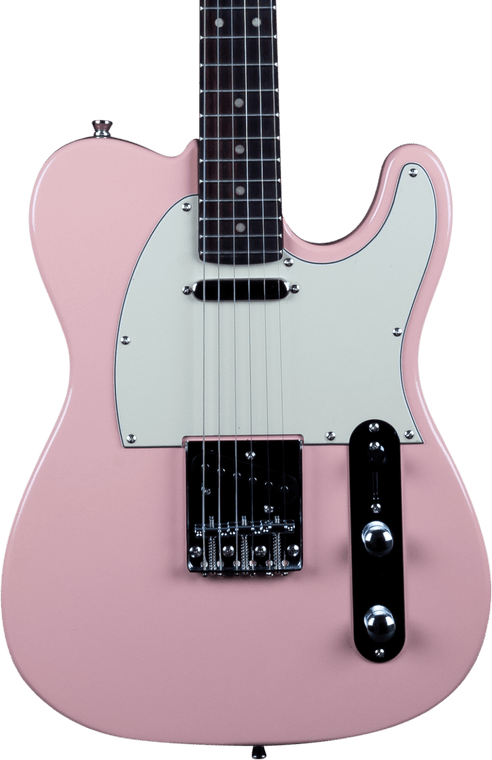 JET GUITARS JT-300 ELECTRIC GUITAR RW PINK