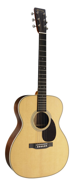 Martin OM-28 Standard Series Orchestra Model Acoustic Guitar - front view