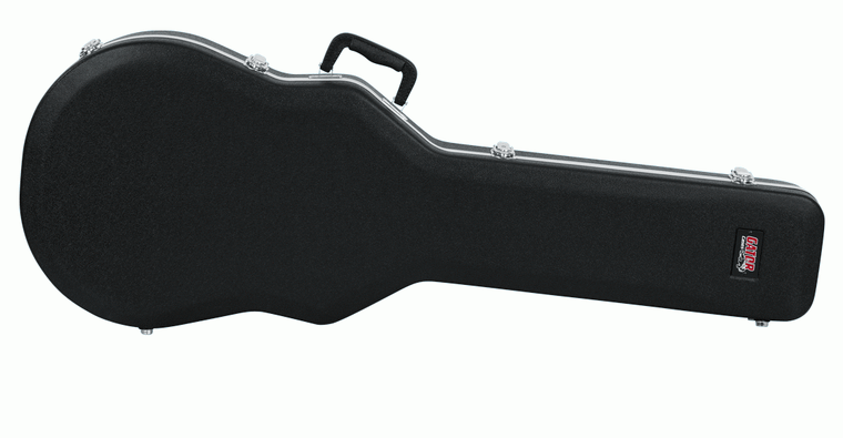 Gator GC-LPS deluxe moulded single-cutaway guitar case, closed exterior