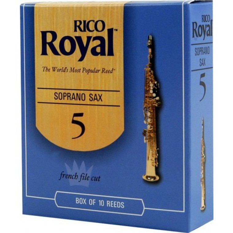 Rico Royal Soprano Sax Reeds, box of 10