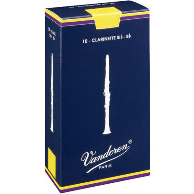 Vandoren Traditional Clarinet Reeds, box of 10