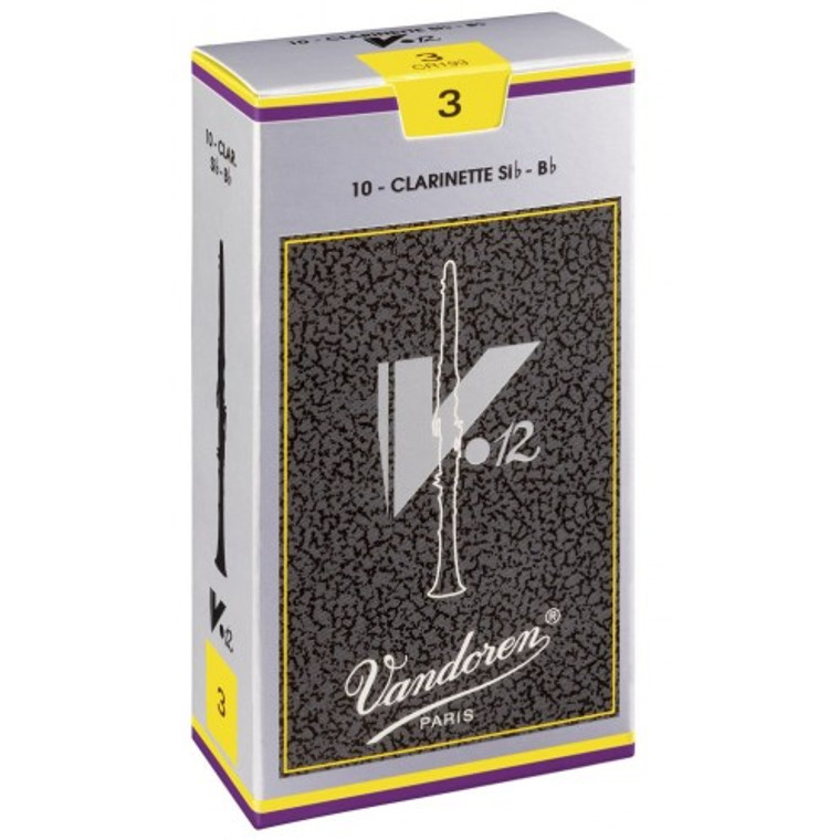 Vandoren V12 Clarinet Reeds, Box of 10