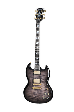 ギター GIBSON SG Supreme Translucent EbonyBurst Gibson SG Supreme Electric Guitar - Translucent Ebony Burst