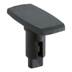 Attwood LightArmor Plug-In Base - 2 Pin - Black - Rectangle