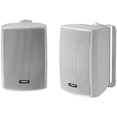 FUSION 4 Compact Marine Box Speaker - (Pair) White