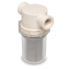 SHURFLO 3/4 Raw Water Strainer w/Bracket & Fittings - 50 Mesh Screen