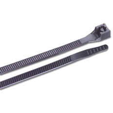Ancor 6 UV Black Standard Cable Zip Ties - 100 Pack