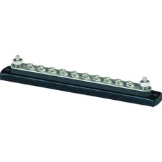 Blue Sea 2302, 150 Ampere Common BusBar 20 x 8-32 Screw Terminal