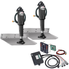 Lenco 9 x 12 Standard Trim Tab Kit w/LED Integrated Switch Kit 12V