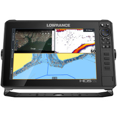 LOWRANCE HDS-12 LIVE W/ACTIVE IMAGING 3-IN-1 TRANSOM MOUNT C-MAP PRO CHART