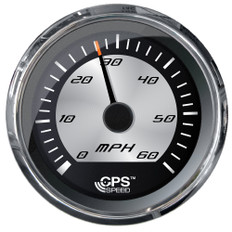 Faria Platinum 4" Speedometer - 60MPH - GPS (Studded)