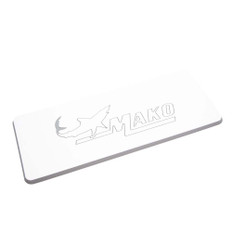 SeaDek 16" x 39" 20mm Dual Density Large Helm Pad White/Storm Grey Embossed Mako Logo - 406mm x 990 x 20mm SeaDek 16" x 39" 20mm Dual Density Large Helm Pad White/Storm Grey Embossed Mako Logo - 406mm x 990 x 20mm