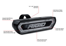 RIGID Chase, Rear Facing 5 Mode LED Light, Blue Halo, Black Housing