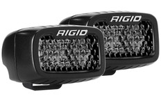 RIGID SR-M Series PRO Midnight Edition, Spot Diffused, Surface Mount, Pair