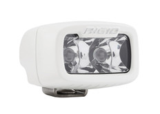 RIGID SR-M Series PRO, Spot Optic, Surface Mount, White Housing, Single