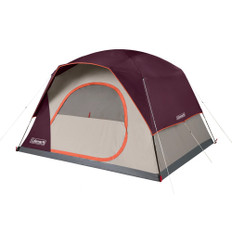 Coleman 6-Person Skydome Camping Tent - Blackberry