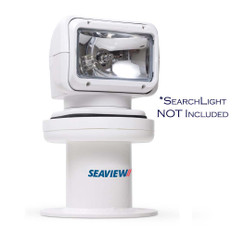 Seaview 6.38" Vertical Searchlight & Thermal Camera Mount w/8" Round Base Plate