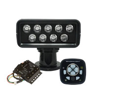 Acr Rcl100 Led Searchlight Wired Control Black Housing 12/24vdc