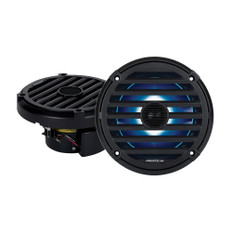 Aquatic AV ELITE 6.5" RGB Speakers - Black - Pair