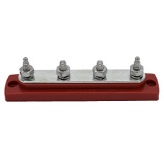 Bluewater Common Stud Busbar 4 Gang - Red