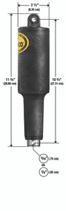 Lenco 2 1/4in Stroke Xd Actuator 5/16in 24v