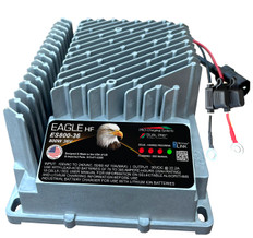 Dual Pro Eagle Performance Es800 36v Battery Charger 1 Bank 22 Amps