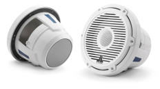 Jl Audio M6 8.8in Coaxial Speakers White Classic Grille