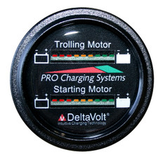 Dual Pro Battery Fuel Gauge For 1 - 36v, 1 -12v  Systems