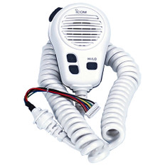 Icom Hm196sw White Microphone Replacement For M424