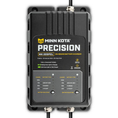 Minn Kota Mk220pcl Precision Charger 2 Bank 10 Amps