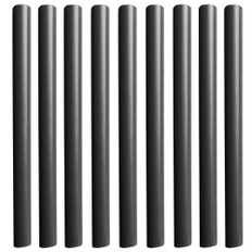Pacer Battery Cable Heat Shrink Tubing - 1/4" x 12" - Black (10-Pieces)