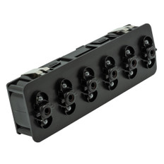 Maretron VMM6 Contura Series Digital Switch Module, 6 Rocker - No Actuators w/Right Switch 3-Position & Blue LEDs