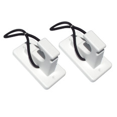 Deep Blue Marine Rod, Gaff, Brush & Dock Line Holder - Pair