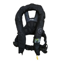 First Watch Auto/Manual Convertible 38G Inflatable PFD - Black
