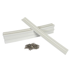 Caliber Marine Slides 1.5"x15" White *10-Pack