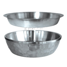 Toadfish Seafood Bowl - 12" - Stainless Steel - 2 Layer Serving Bowl