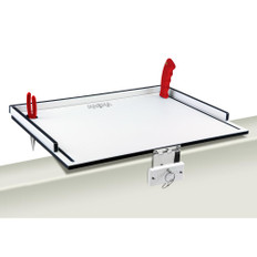 Magma Econo Mate Bait Filet Table - 20 - White/Black