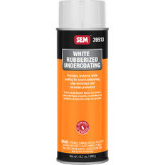 SEM Rubberized Undercoating - 24oz Aerosol Can - White