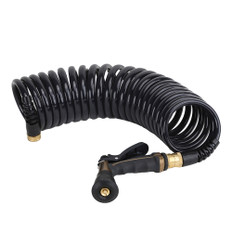 HoseCoil Commercial Pilot PRO 20' Hose Kit w/Boat Bumper Metal Body Nozzle