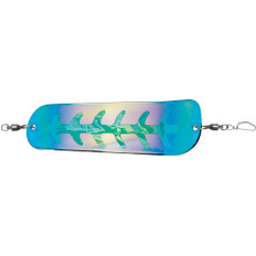 Luhr-Jensen Money Roll Flasher - 8-1/4" - Blue Kamikaze UV