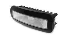 Lumitec Capri3 Flood Light White/Red LEDfts Dimmable Flush Mount Black 12/24v