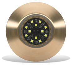 Lumishore ORA TIX404 Thru-Hull Mount Underwater White LED Bronze Housing 12/24vDC
