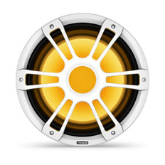 Fusion SG-SL123SPW 12in 600 Watt Sub-Woofer Sports Grill White