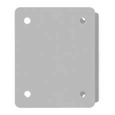 Minn Kota White Direct Mount Angle Bracket For Raptor